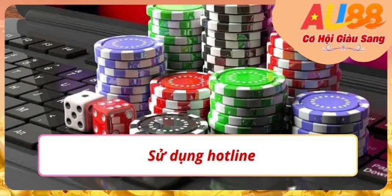 Sử dụng hotline liên hệ PG88
